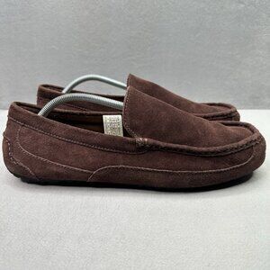 UGG | Shoes | Ugg Alder Mens Size 2 Slippers Brown Leather  display picture 1